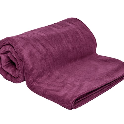 Πετσέτα Θαλάσσης Feel and Touch Icon Aubergine 90X170