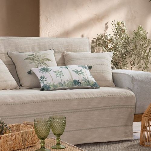 Ριχτάρι Πολυθρόνας Nef-Nef Homeware Bleeze 180Χ180 Natural/Mint