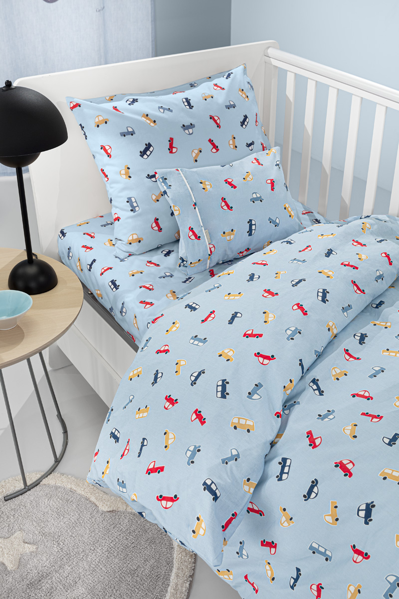 Βρεφικά Σεντόνια Guy Laroche Roadtrip Sky 115X170