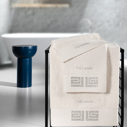 Σετ Πετσέτες Guy Laroche Marlen Ivory 3τμχ