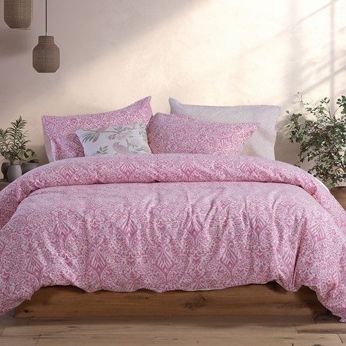 Σεντόνια Υπέρδιπλα Nef-Nef Homeware (Σετ) Με Λάστιχο Jetrix 160x200+35 Berry