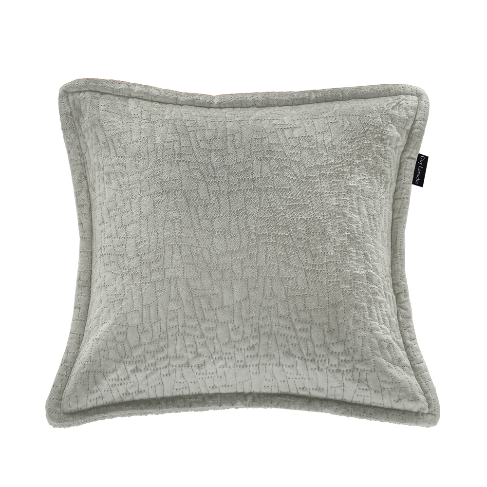 Ριχτάρι Πολυθρόνας Guy Laroche Bolzano Khaki 130X170 + Mαξιλάρι 40X40+2.5 χωρίς γέμιση