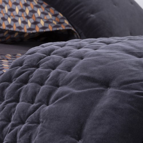 Κουβερλί Υπέρδιπλο Nef-Nef Fluence 23 230X240 Anthracite