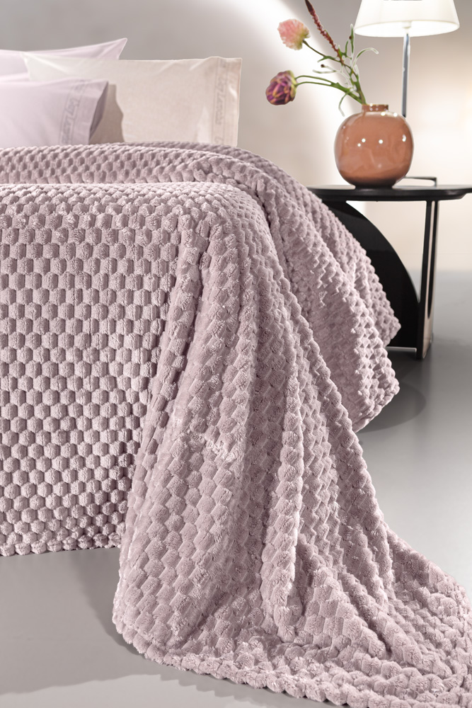 Κουβέρτα Μονή Guy Laroche Smoothie 160x220 Melanze