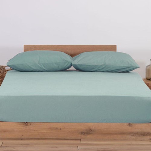 Σεντόνι Μακό Nef-Nef Homeware Μονό Με Λάστιχο Jersey 100X200+30 Mint