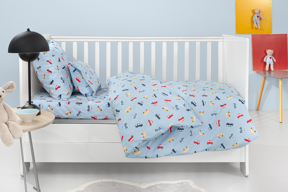 Βρεφικά Σεντόνια Guy Laroche Roadtrip Sky 115X170