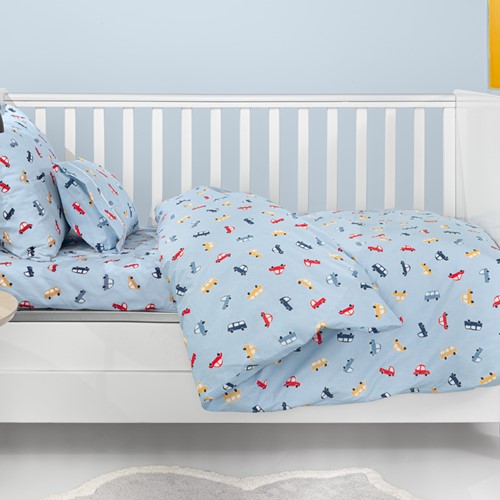 Βρεφικά Σεντόνια Guy Laroche Roadtrip Sky 115X170