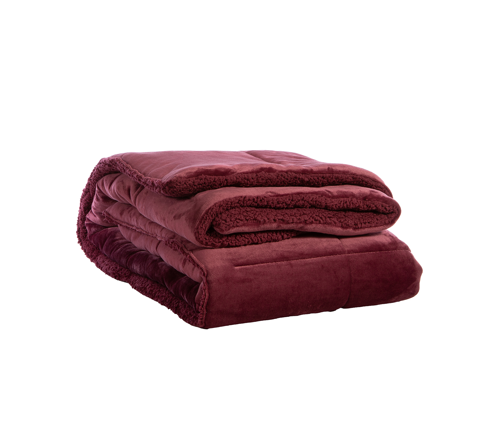 Κουβερτοπάπλωμα Μονό Nef-Nef Homeware Singular 24 160Χ220 Bordo