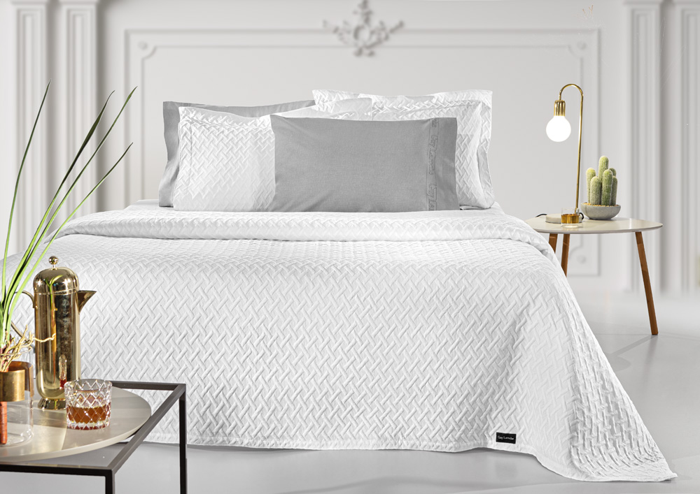 Κουβέρτα Υπέρδιπλη Guy Laroche Bello 245X260 White