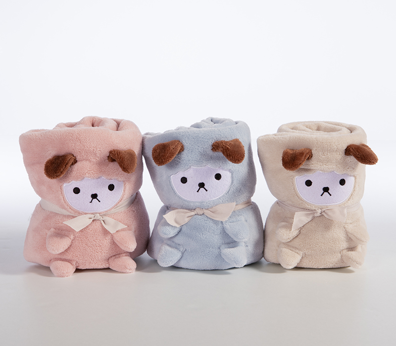 Βρεφική Κουβέρτα Nef-Nef Homeware Fleece Αγκαλιάς Lovely Sheep 80x110 Pink