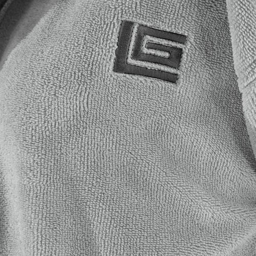 Μπουρνούζι Guy Laroche Monogram Smoke Small