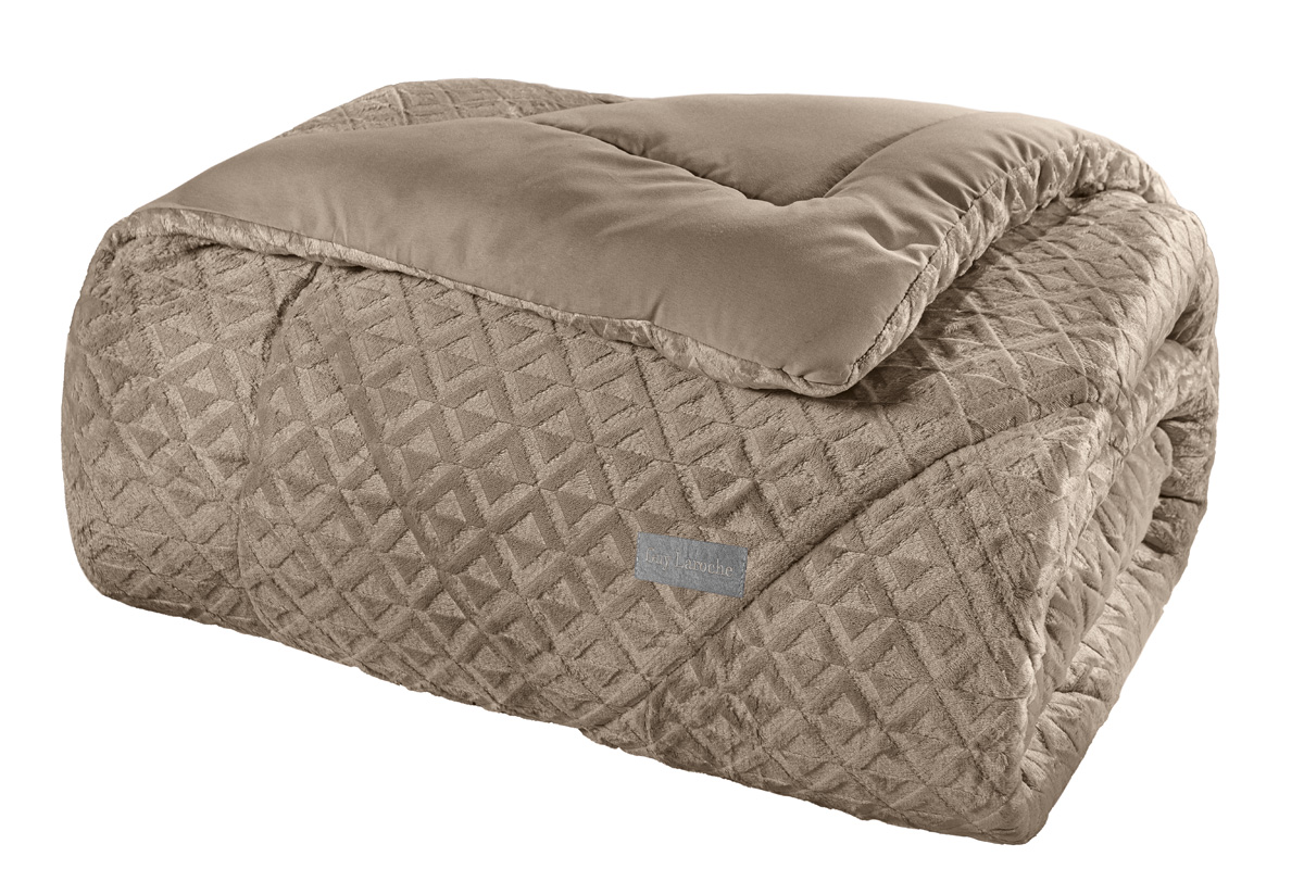 Κουβερτοπάπλωμα Ημίδιπλο Guy Laroche Profile Camel 180x240