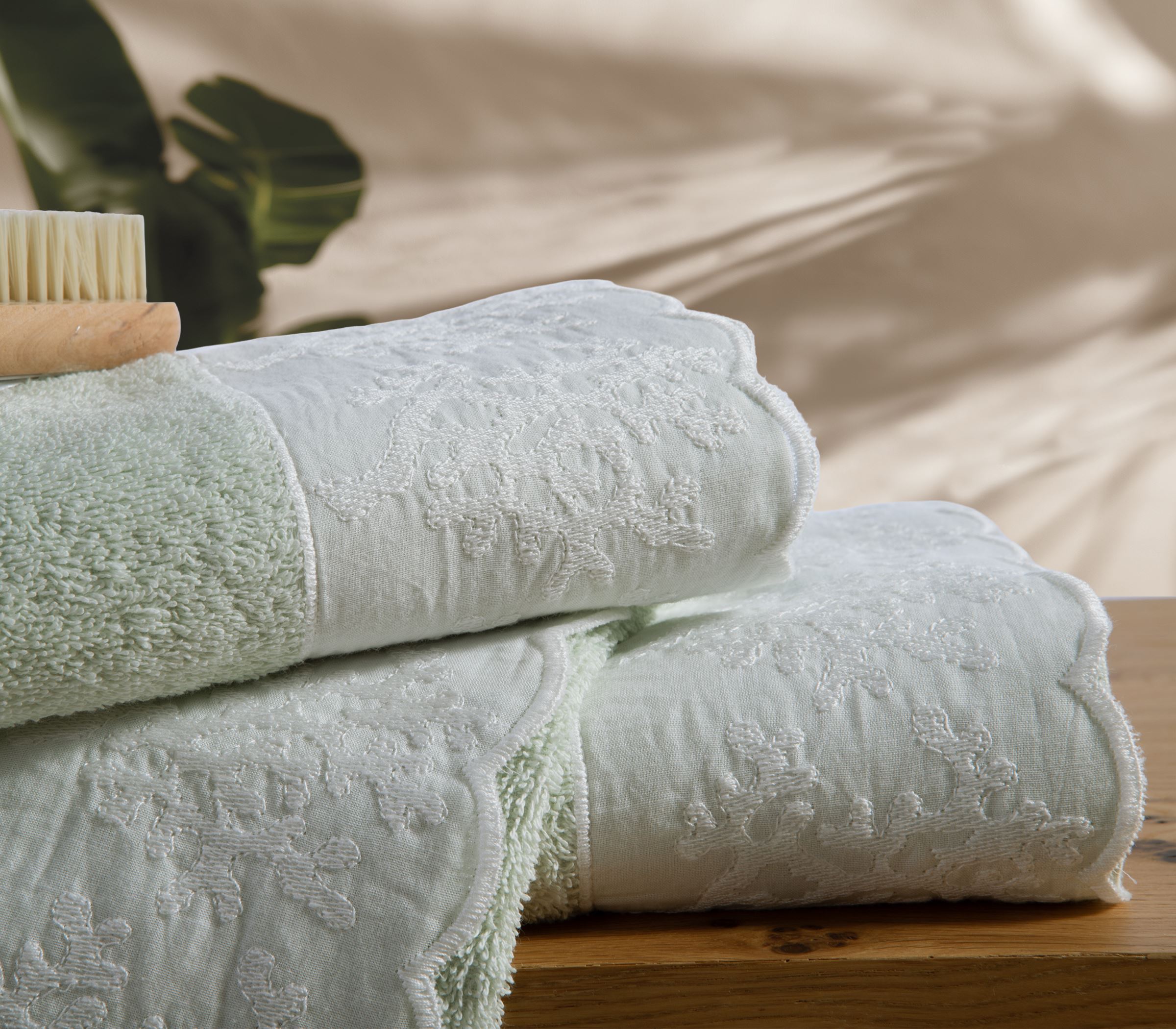 Σετ Πετσέτες Nef-Nef Homeware (3ΤΜΧ) Calma Mint