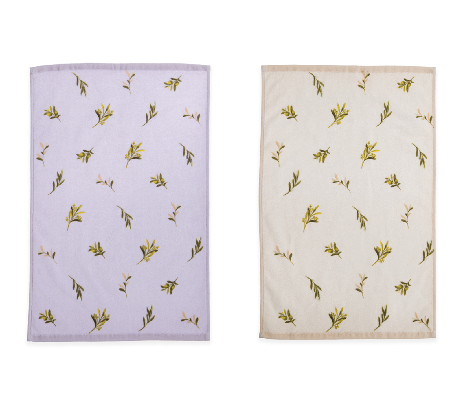 Ποτηρόπανο Βελουτέ Nef-Nef Homeware Olive 40x60 Lilac