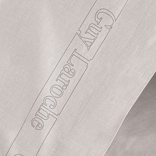 Σεντόνι Διπλό Μεμονωμένο Guy Laroche Color Plus Perla 140X200+32 Με Λάστιχο