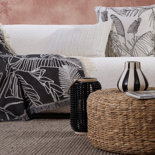 Διακοσμητικό Ριχτάρι Πολυθρόνας Nef-Nef Homeware Grow Deco 130Χ170 Ecru/Beige