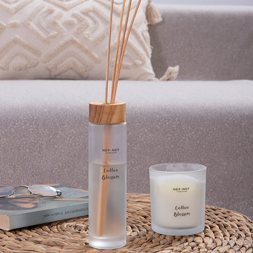 Αρωματικό Χώρου Με Στικς Nef-Nef Cotton Blossom 200ml white