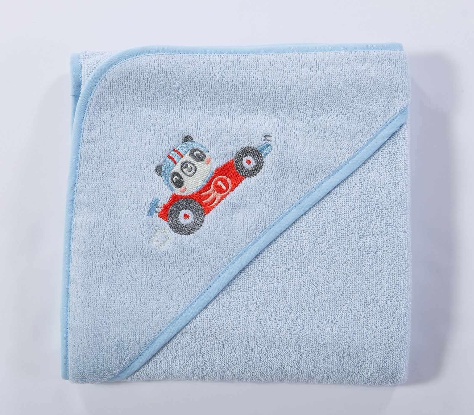 Βρεφική Κάπα Nef-Nef Homeware Super Boy 75x75 L.Blue