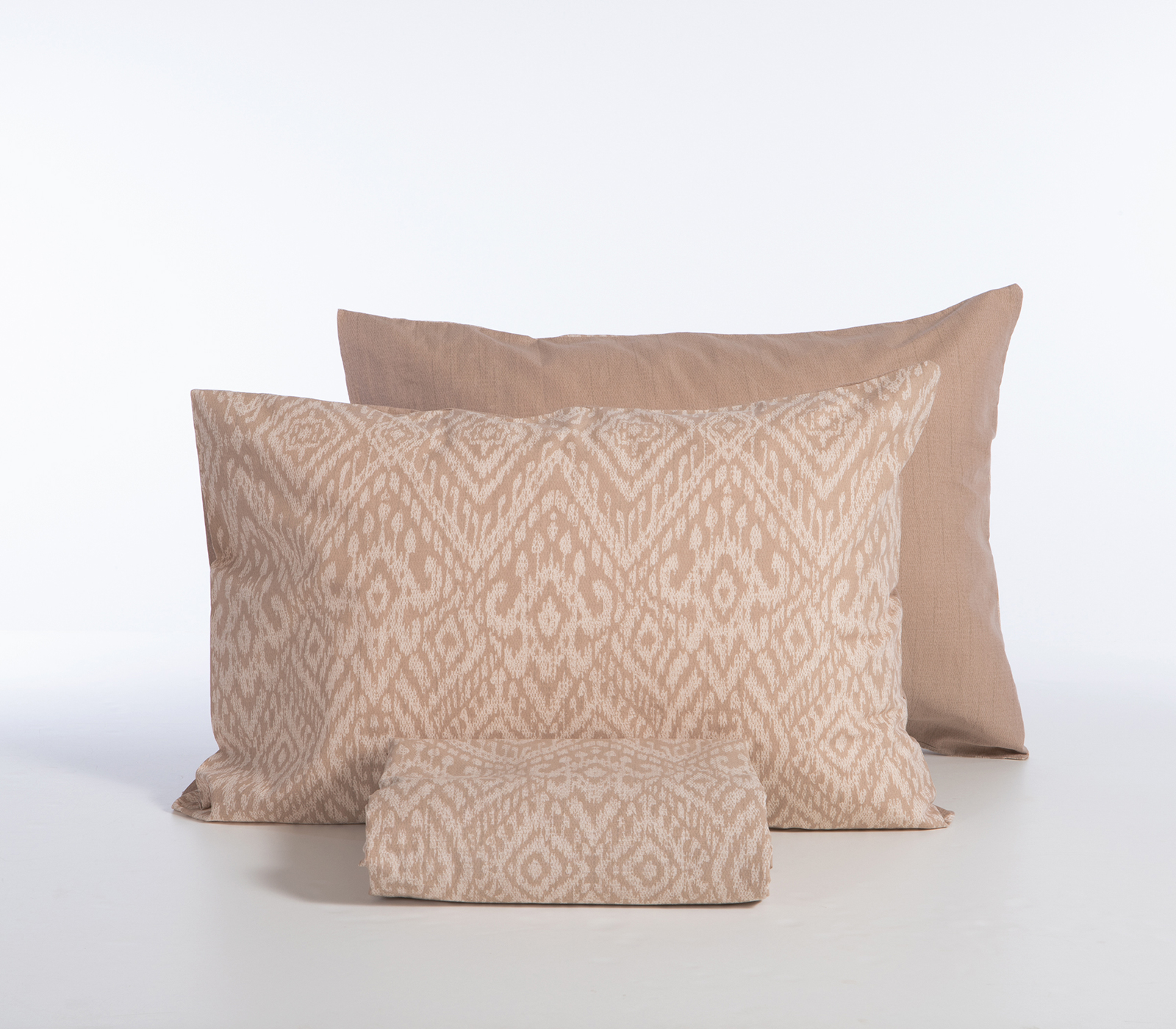 Παπλωματοθήκη Υπέρδιπλη Nef-Nef Homeware (Σετ) Orion 240x230 Beige