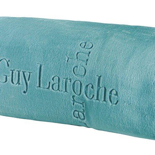 Κουβέρτα Μονή Guy Laroche Logo Petrol 160x220