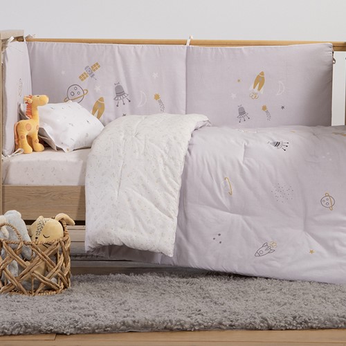 Βρεφικό Πάπλωμα Nef-Nef Homeware My Universe 110x140 Grey