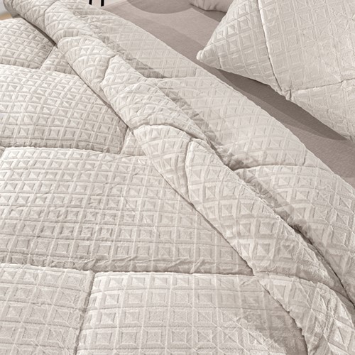 Κουβερτοπάπλωμα Υπέρδιπλο Guy Laroche Profile Ιvory 220x240