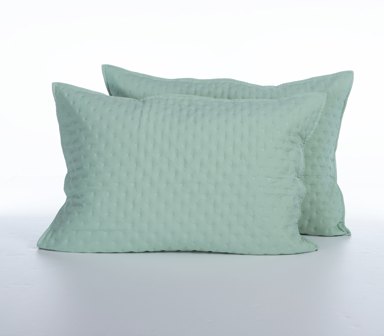 Ζεύγος Μαξιλαροθήκες Nef-Nef Homeware  Valia 52x72 Green