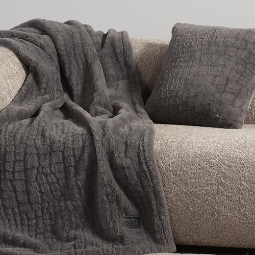 Ριχτάρι Πολυθρόνας Nef-Nef Homeware Mentor 130x180 Grey