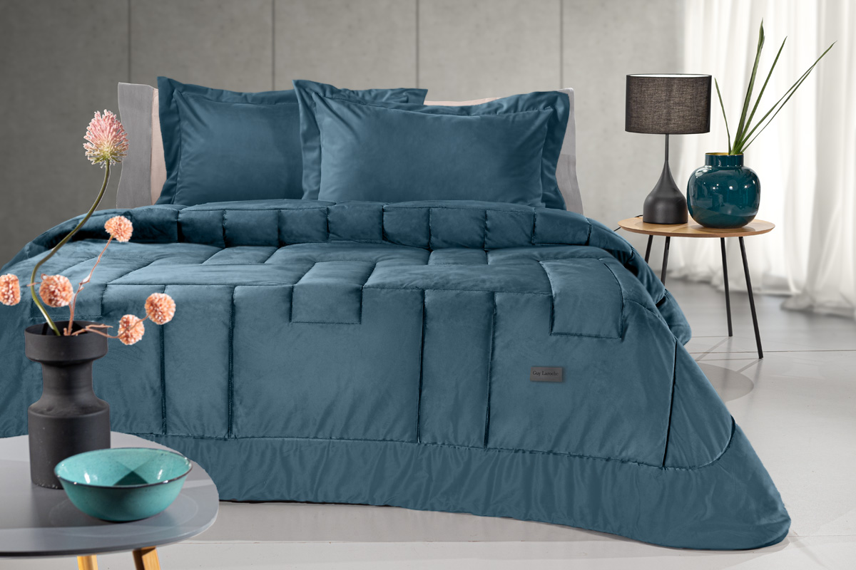 Πάπλωμα King Size Guy Laroche Scarlett Blue Saphire 250X240