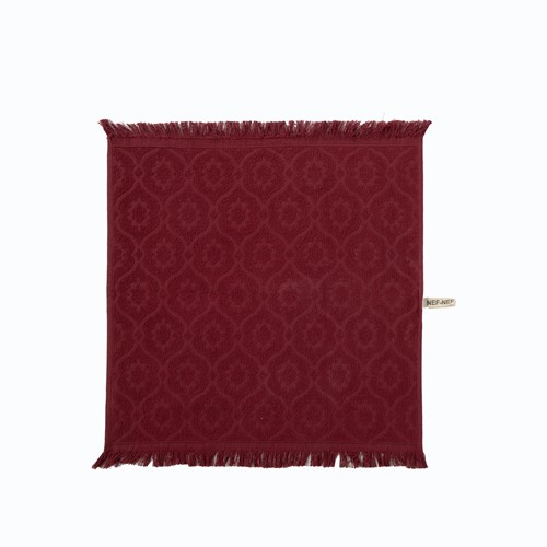 Ποτηρόπανο Nef-Nef Homeware Marocco 50x50 Bordo