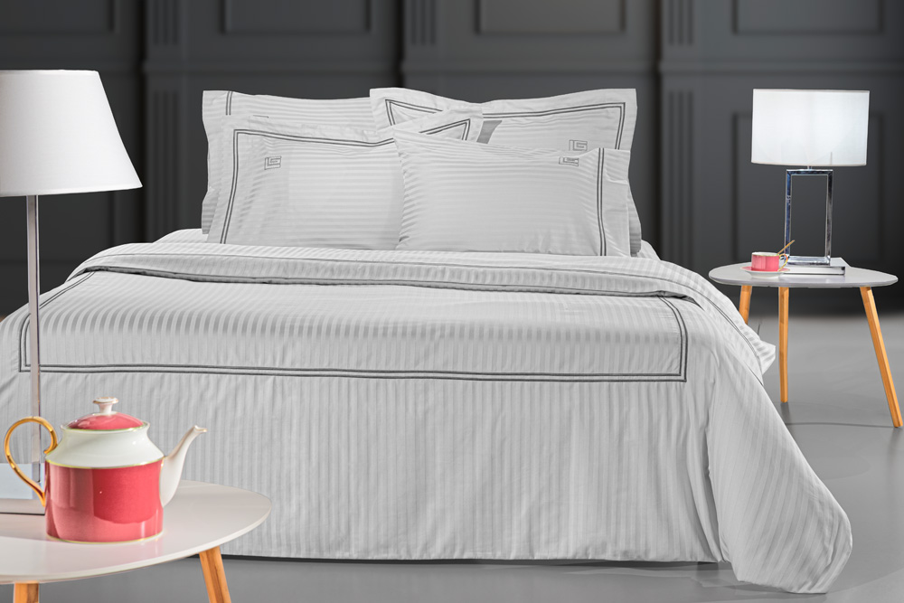 Σεντόνια King Size Guy Laroche (Σετ) Nice Cement - D.Silver 270X280 