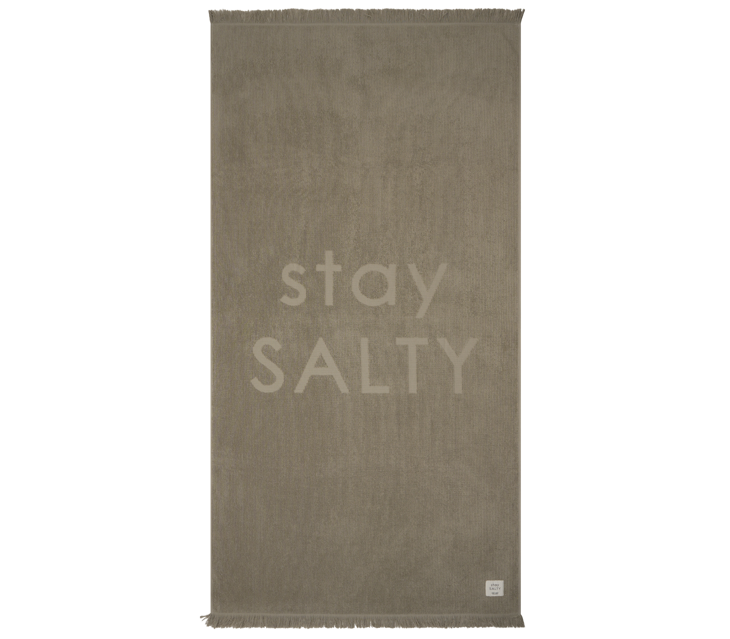 Πετσέτα Θαλάσσης Nef-Nef Homeware Stay Salty 90x170 Sage