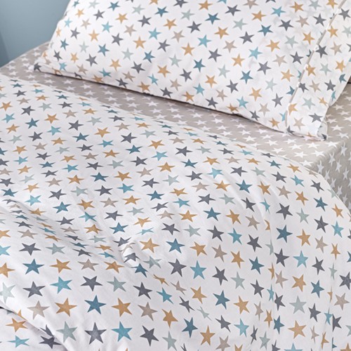 Παιδικά Σεντόνια Guy Laroche (Σετ) Cosmos Sky 100X200+28 με λάστιχο