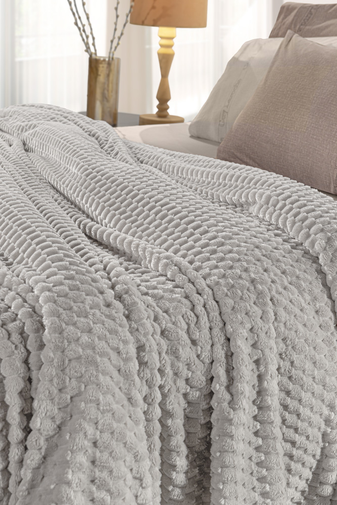 Κουβέρτα Μονή Guy Laroche Smoothie 160x220 Elephant