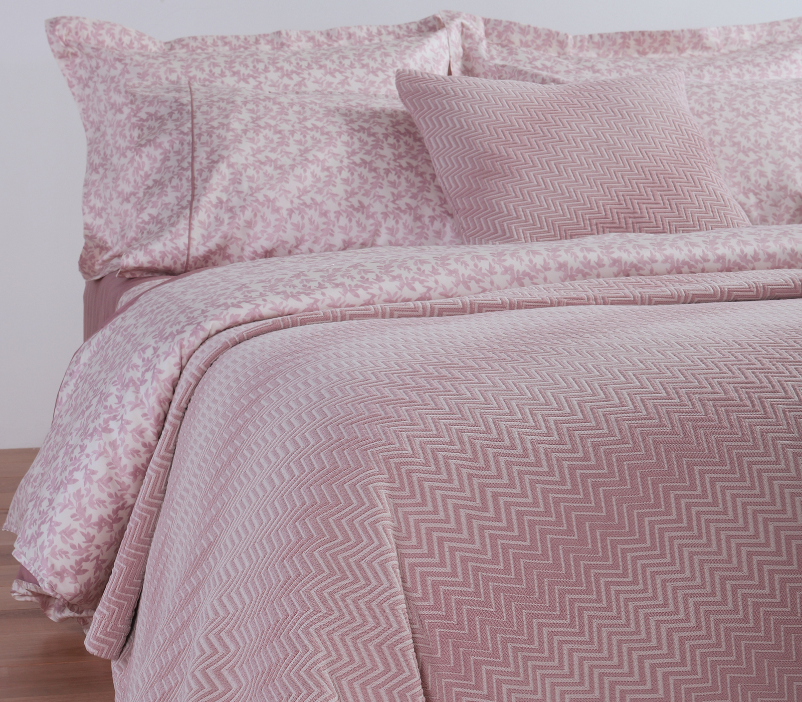Κουβέρτα Υπέρδιπλη Nef-Nef Homeware Chevie  230X250 Pink