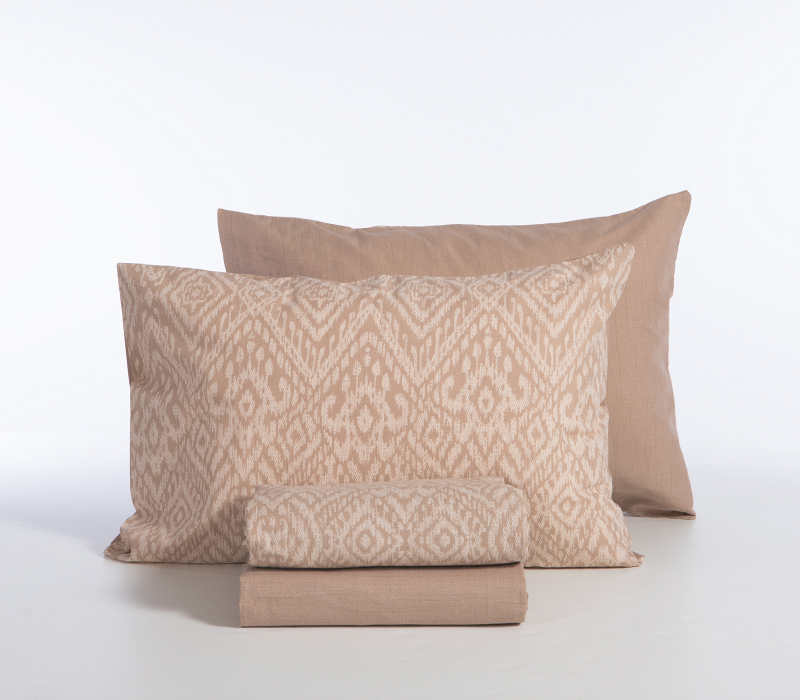 Σεντόνια Μονά Nef-Nef Homeware με λάστιχο 170x270 Orion Beige