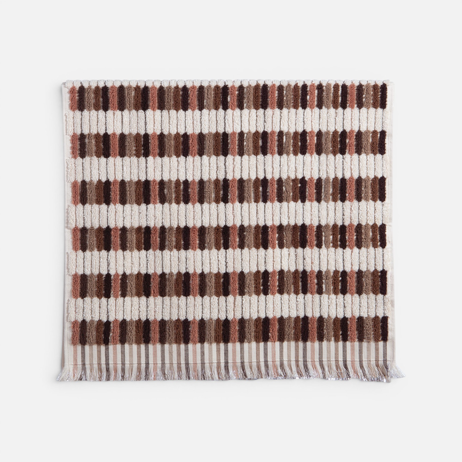 Πετσέτα Σώματος Nef-Nef Homeware Trivial 70x140 Ecru/Terra