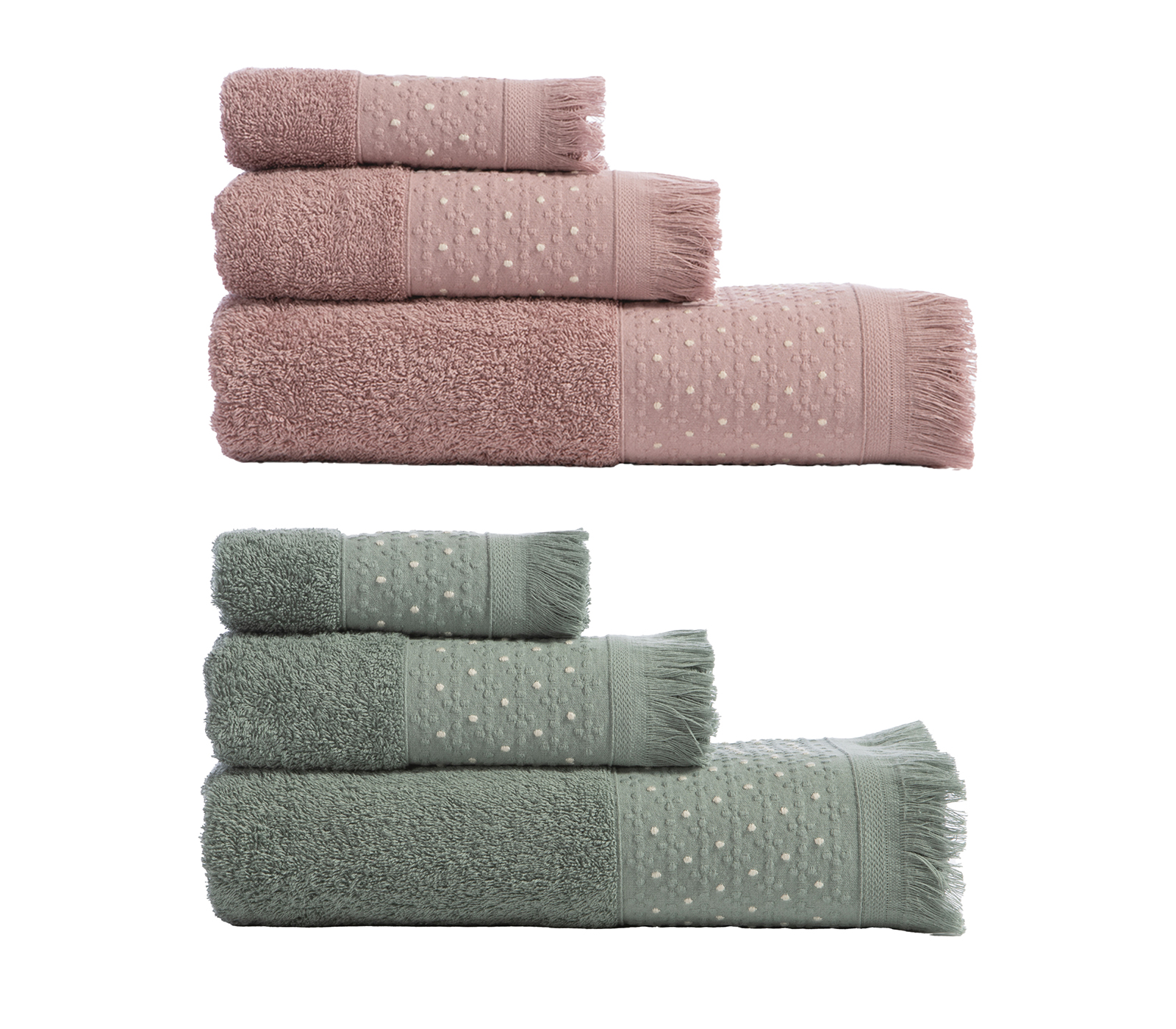 Σετ Πετσέτες Nef-Nef Homeware 3 Τμχ Zasmen 