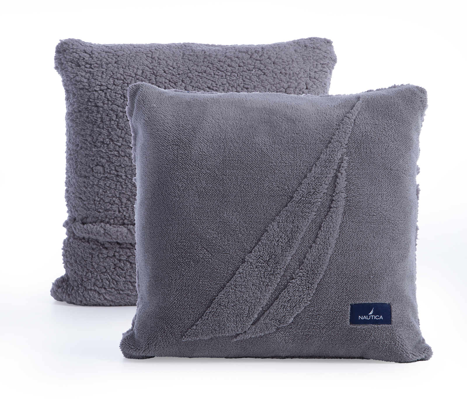  Διακοσμητικό Μαξιλάρι Nef-Nef Homeware Nau Coast 45X45 Grey