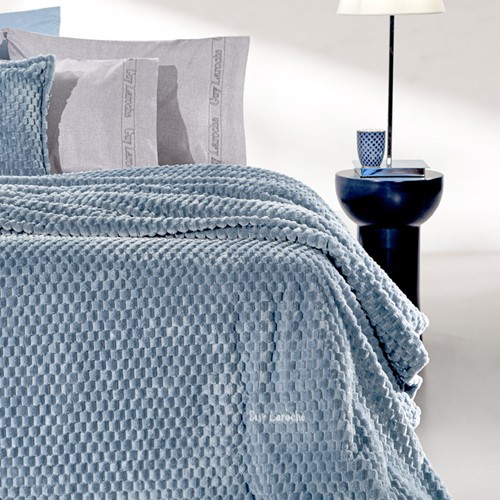 Κουβέρτα Μονή Guy Laroche Smoothie 160x220 Blue