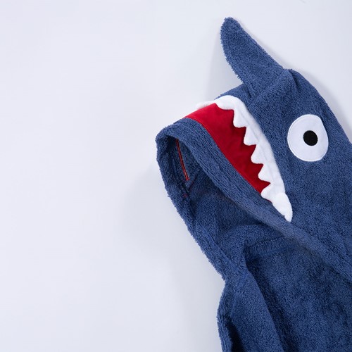 Βρεφική Κάπα Nef-Nef Homeware Shark 70X120 Misty Blue