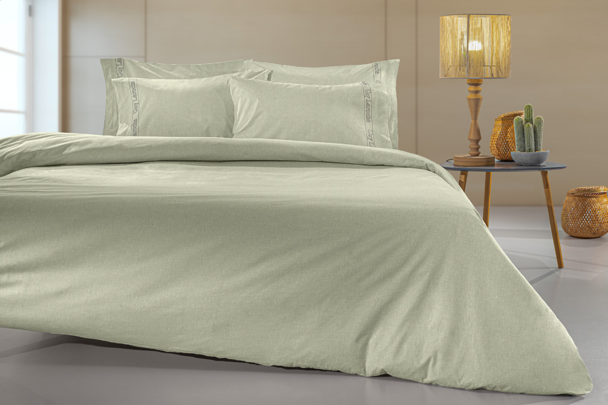 Σεντόνι King Size Guy Laroche Color Plus 240x270 Khaki