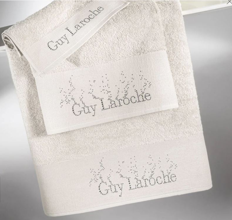 Πετσέτες Μπάνιου (Σετ 3τμχ) Guy Laroche Pandora Ivory 