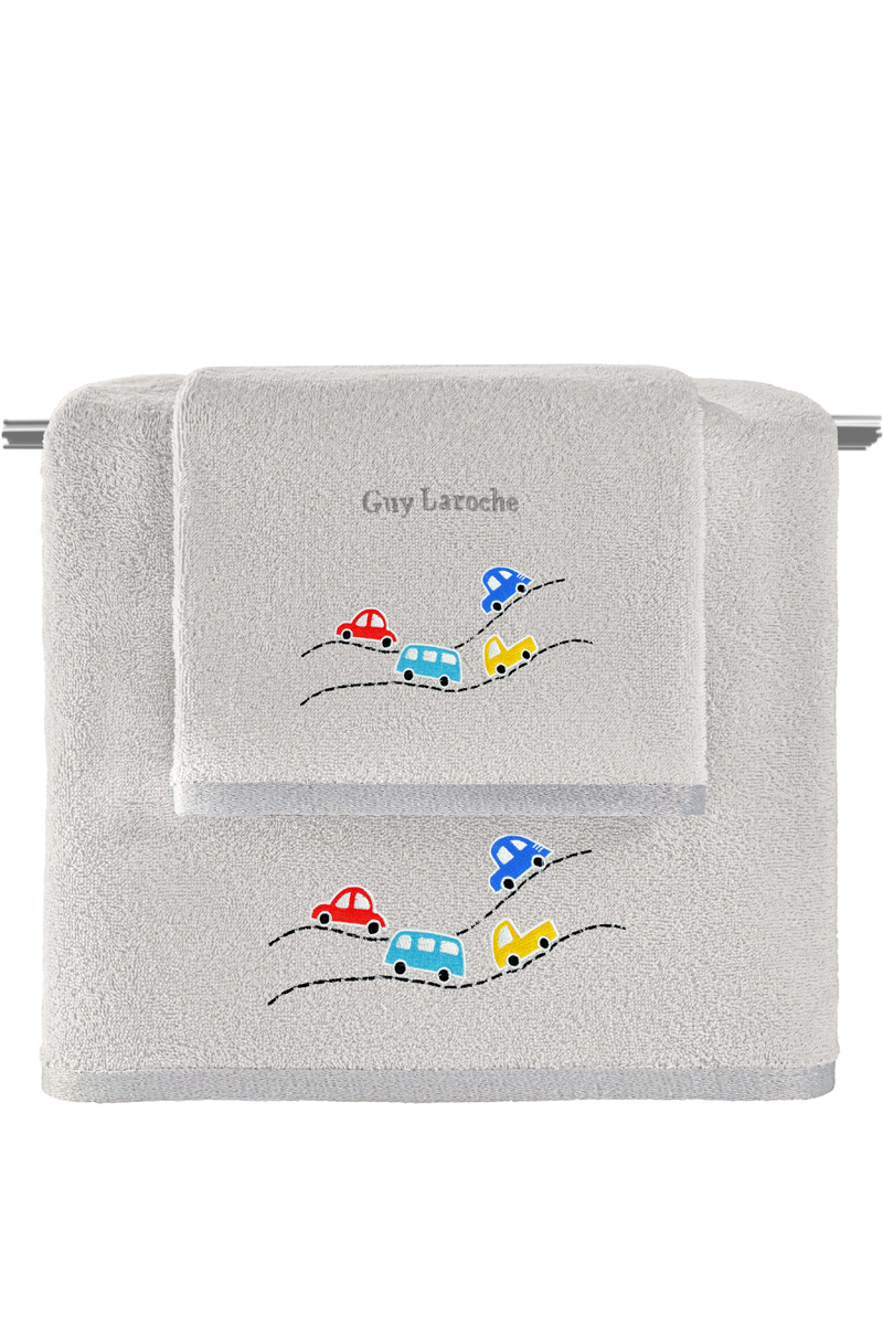 Σετ Πετσέτες Guy Laroche (Σετ) Roadtrip Natural-Silver