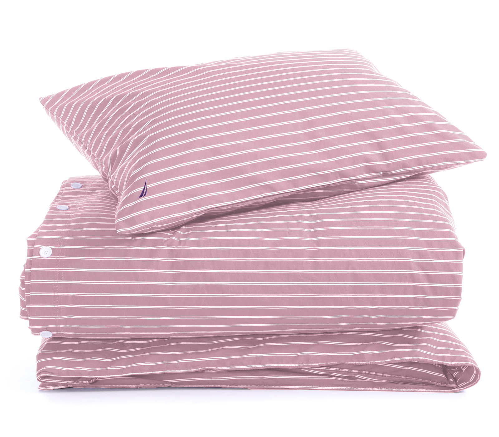 Παπλωματοθήκη Υπέρδιπλη Nef-Nef Homeware (Σετ) Nau Coast 240X220 Rose