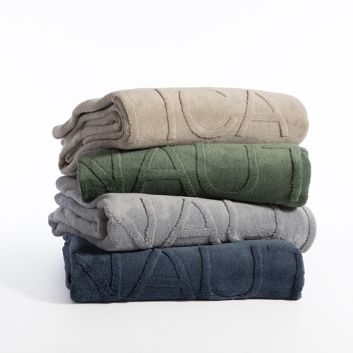 Κουβέρτα Υπέρδιπλη Nef-Nef Homeware Nau Wave 230x240 Stone