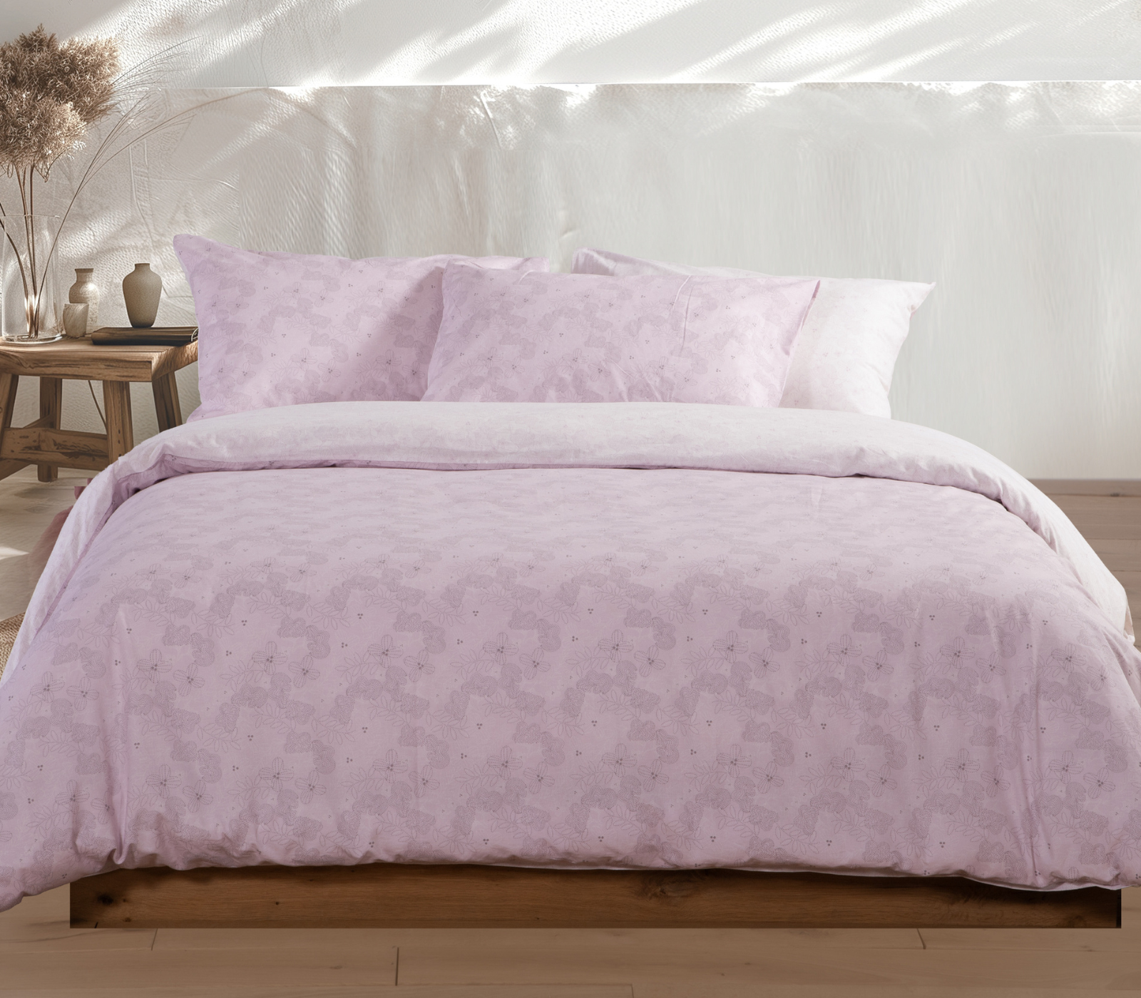 Σετ Σεντόνια Υπέρδιπλα Nef Nef Promo Worian Mauve 240×260