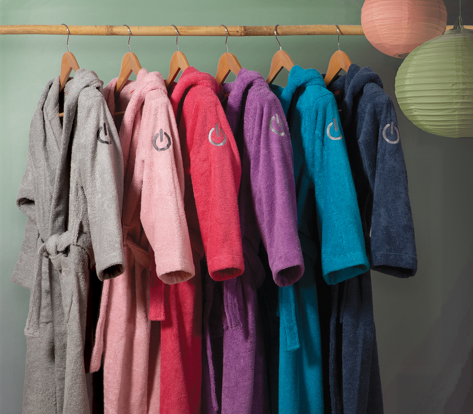 Παιδικό Μπουρνούζι Nef-Nef Homeware Color Kids Blue Age 12