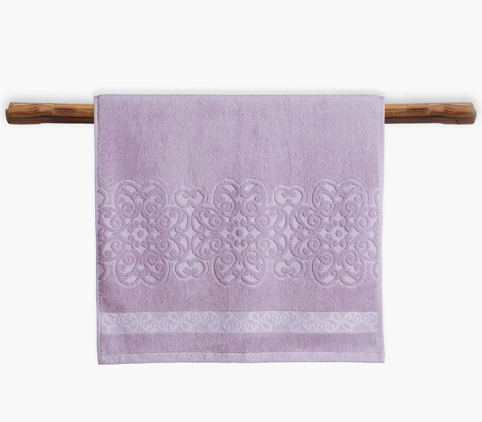 Πετσέτα Προσώπου Nef-Nef Homeware Zaphira 50x90 Mauve 
