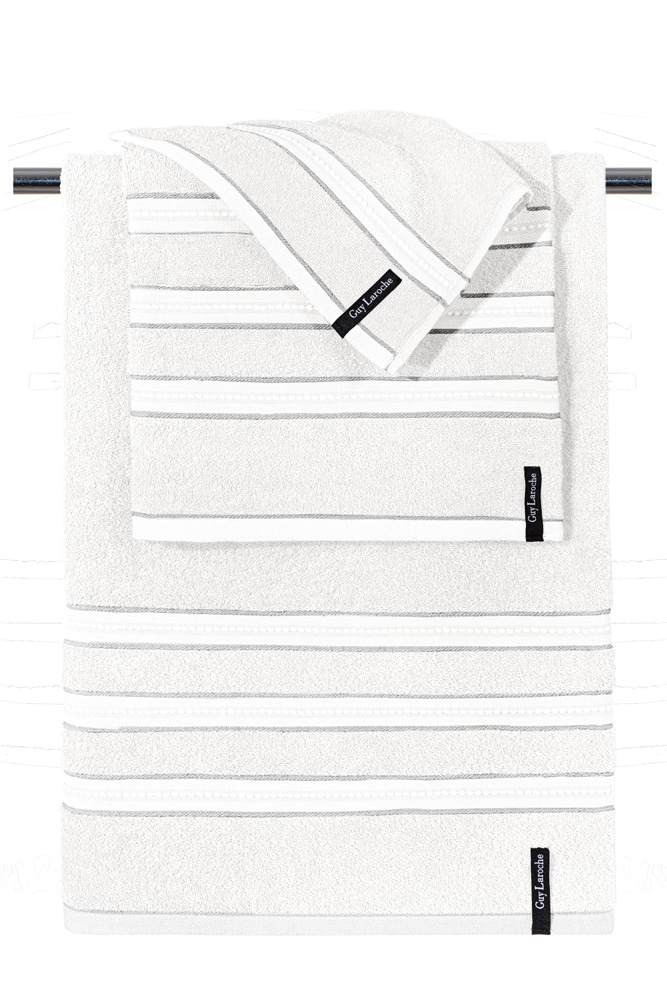 Σετ Πετσέτες Guy Laroche ( 3 τεμαχίων) Trio White